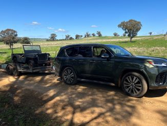 2022 Lexus LX 500d towing 2