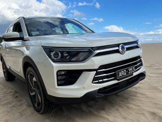 2022 SsangYong Korando Ultimate front grill