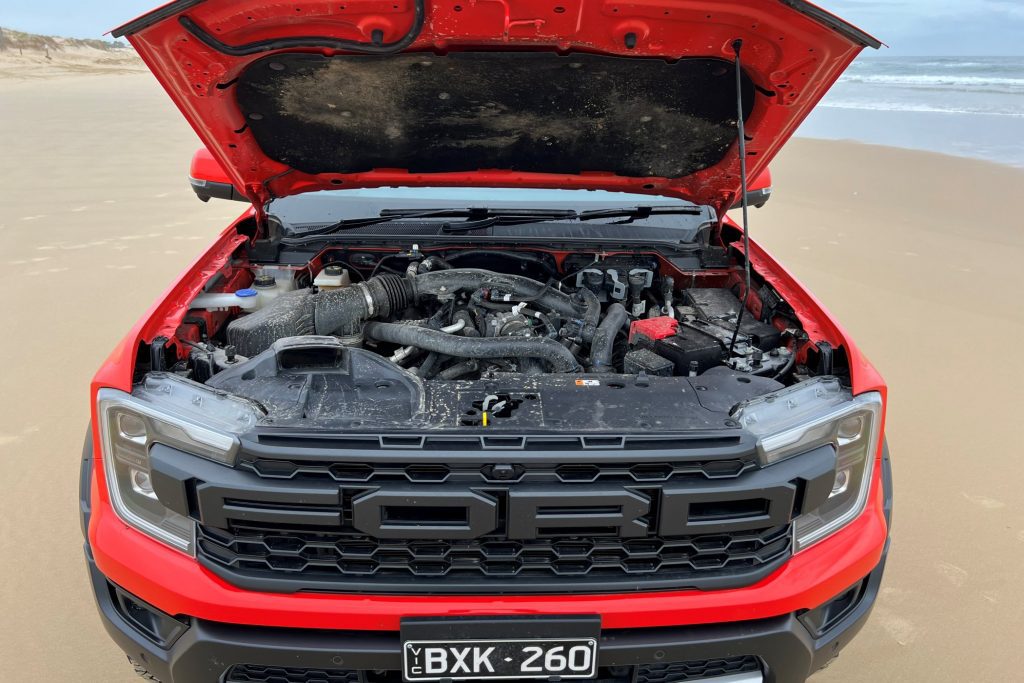 Ford Ranger Raptor 2023 engine