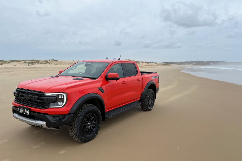 Ford Ranger Raptor 2023 front quarter