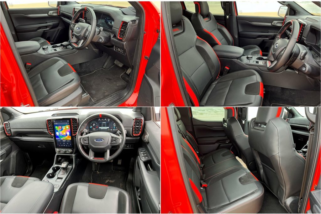 Ford Ranger Raptor 2023 seating 4 pic