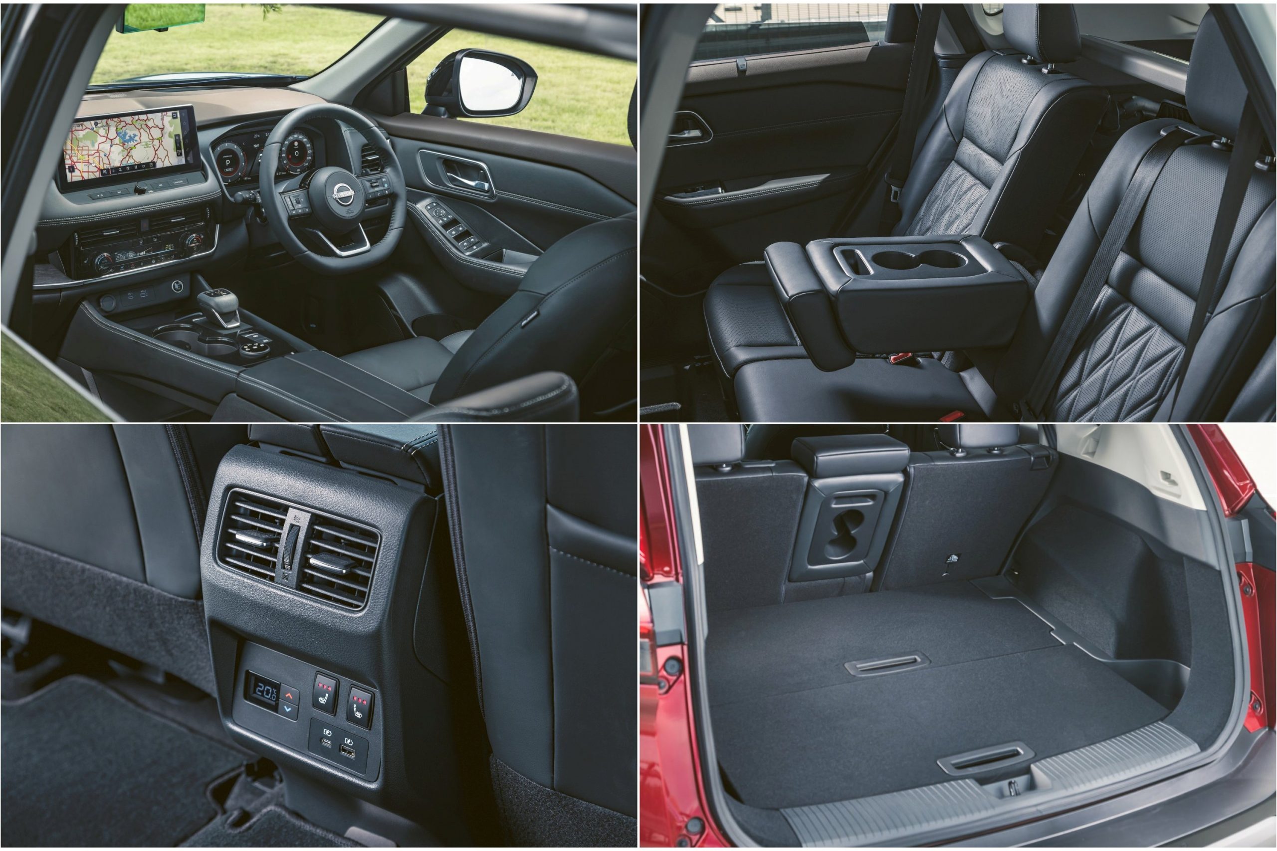 2023 Nissan X-Trail Ti-L AWD SUV interior dimensions