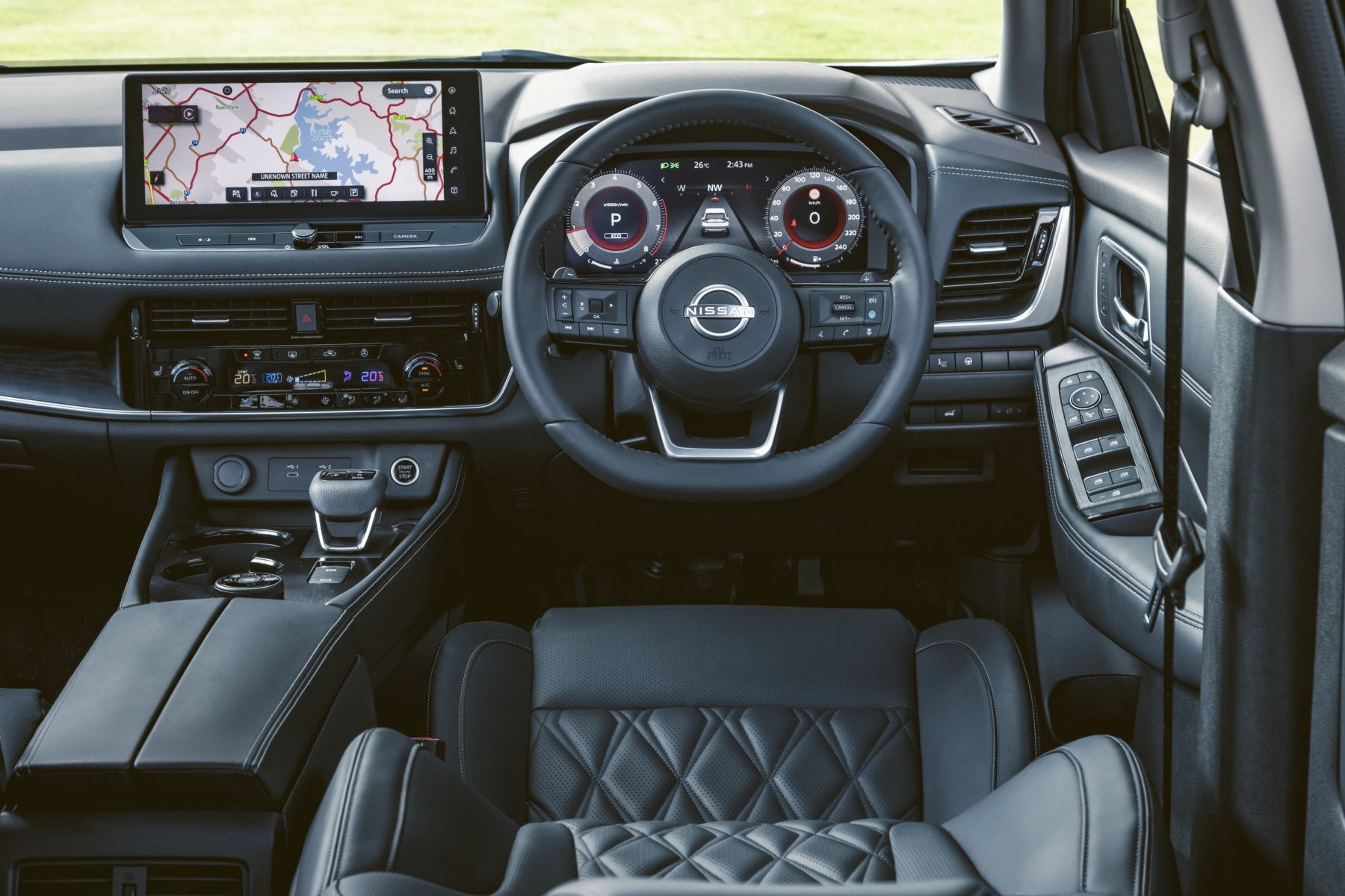 2023 Nissan X-Trail Ti-L AWD SUV interior front 2