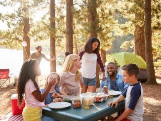 Questions for students at dinner table while camping