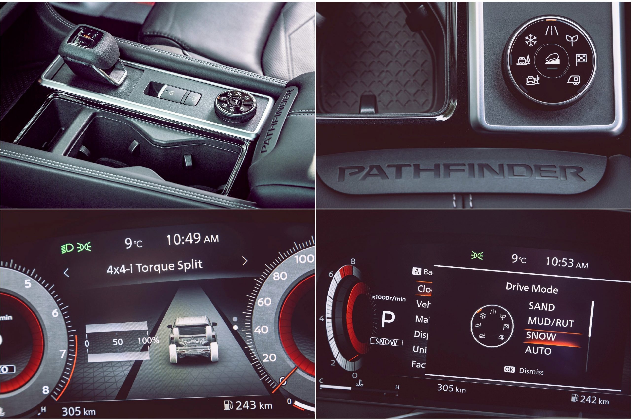 2023 Nissan Pathfinder Ti drive mode 4 pic