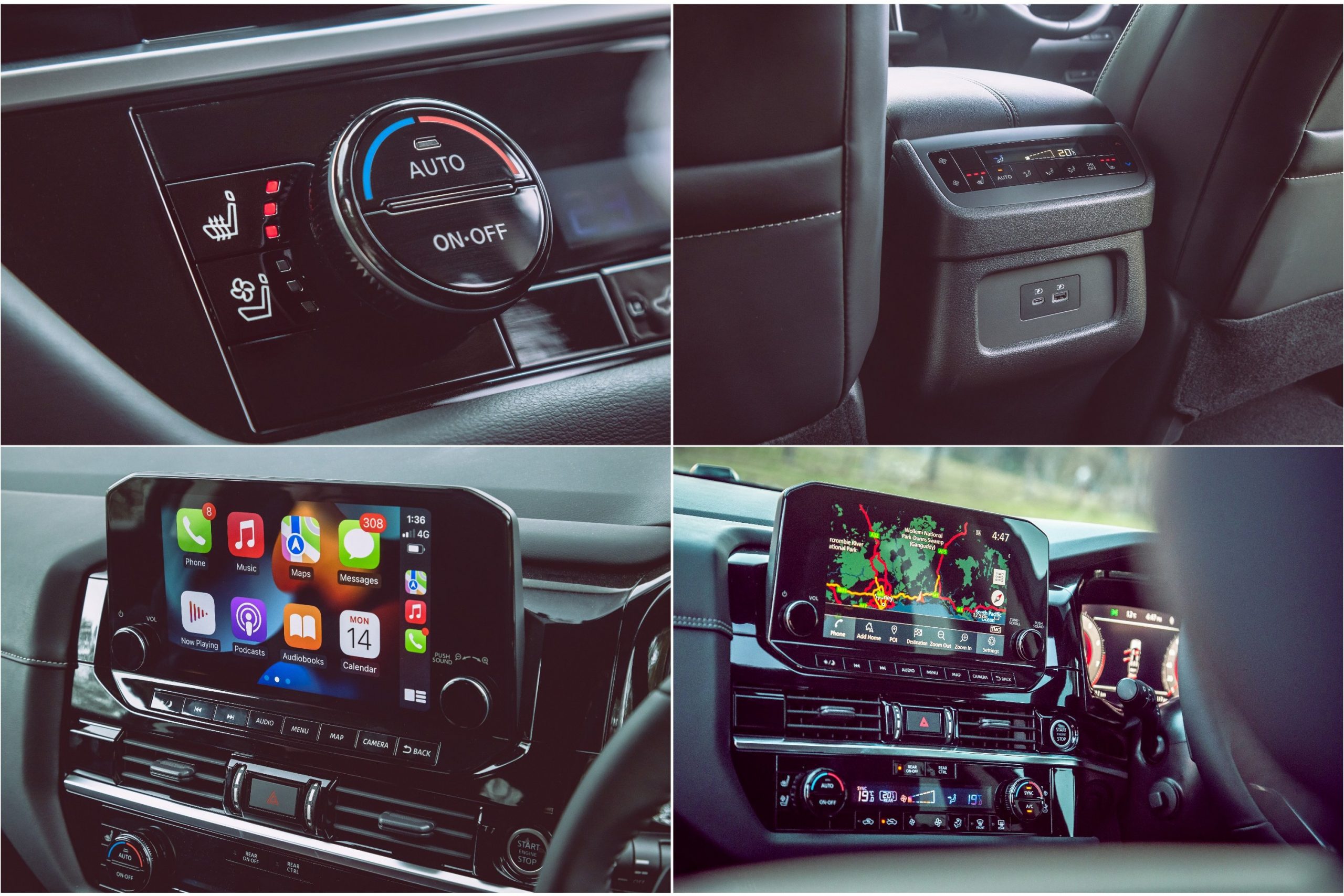 2023 Nissan Pathfinder Ti interior features 4 pic