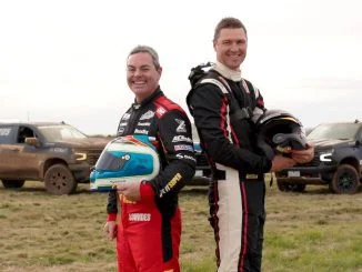 Chevrolet Racing Finke Announcement Lowndes and Moscatt