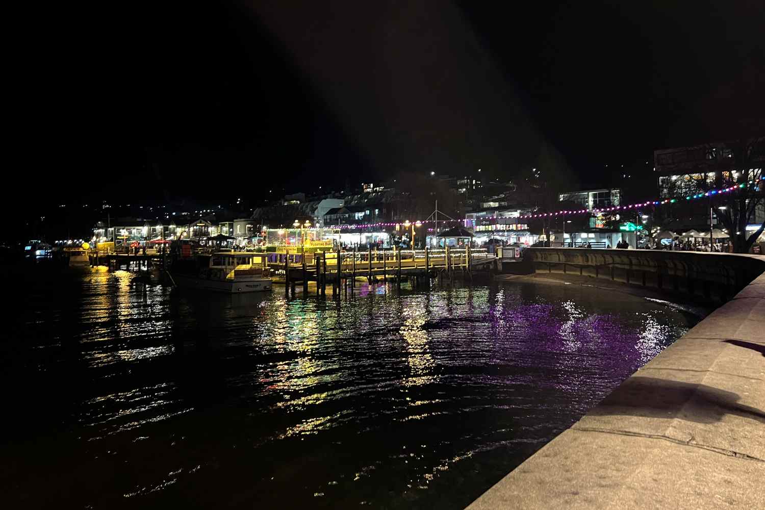 Queenstown NZ at night