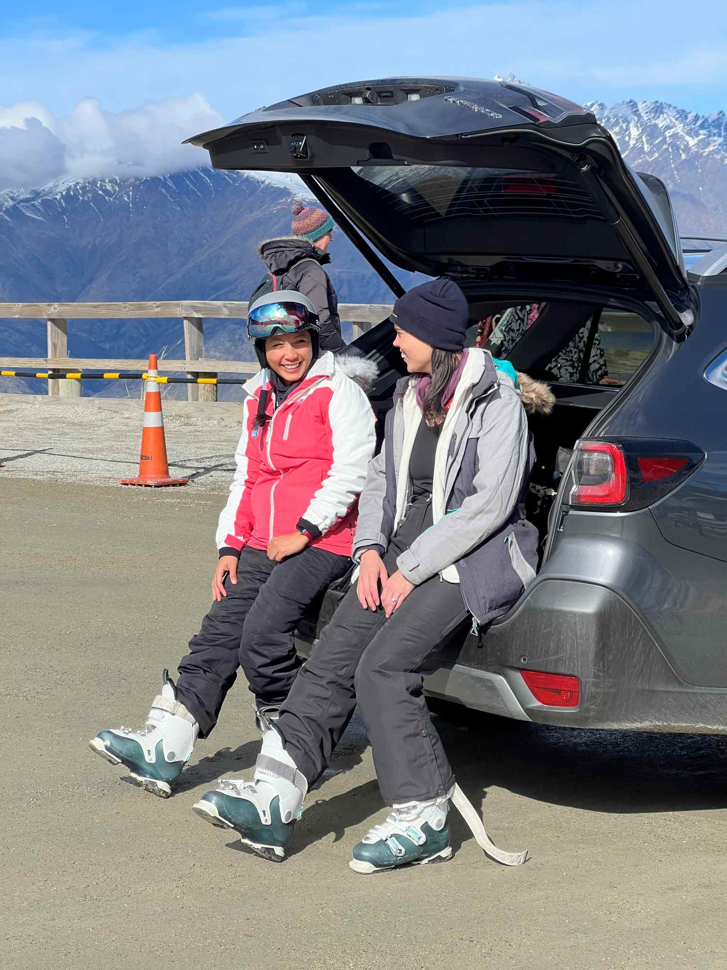 Ski drop off at Coronet Peak NZ 2
