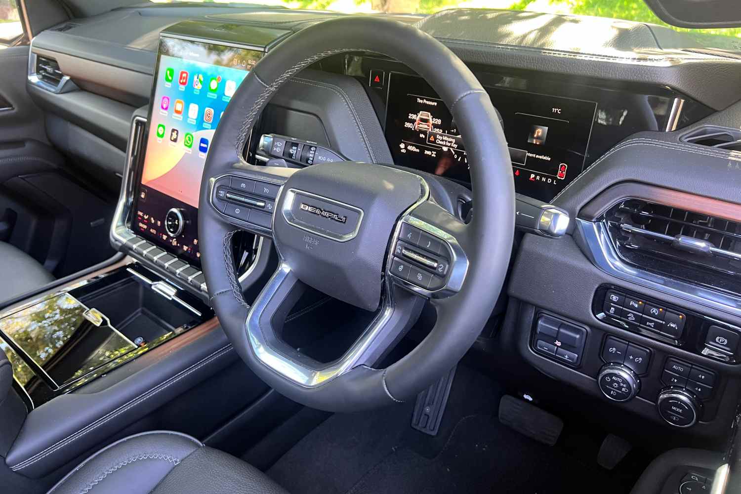 2025 Yukon Denali front interior 2