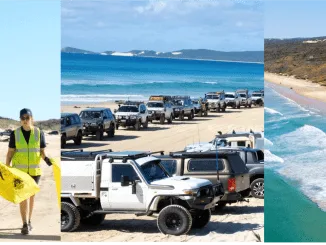 Club 4X4 Insurance K'gari Clean Up