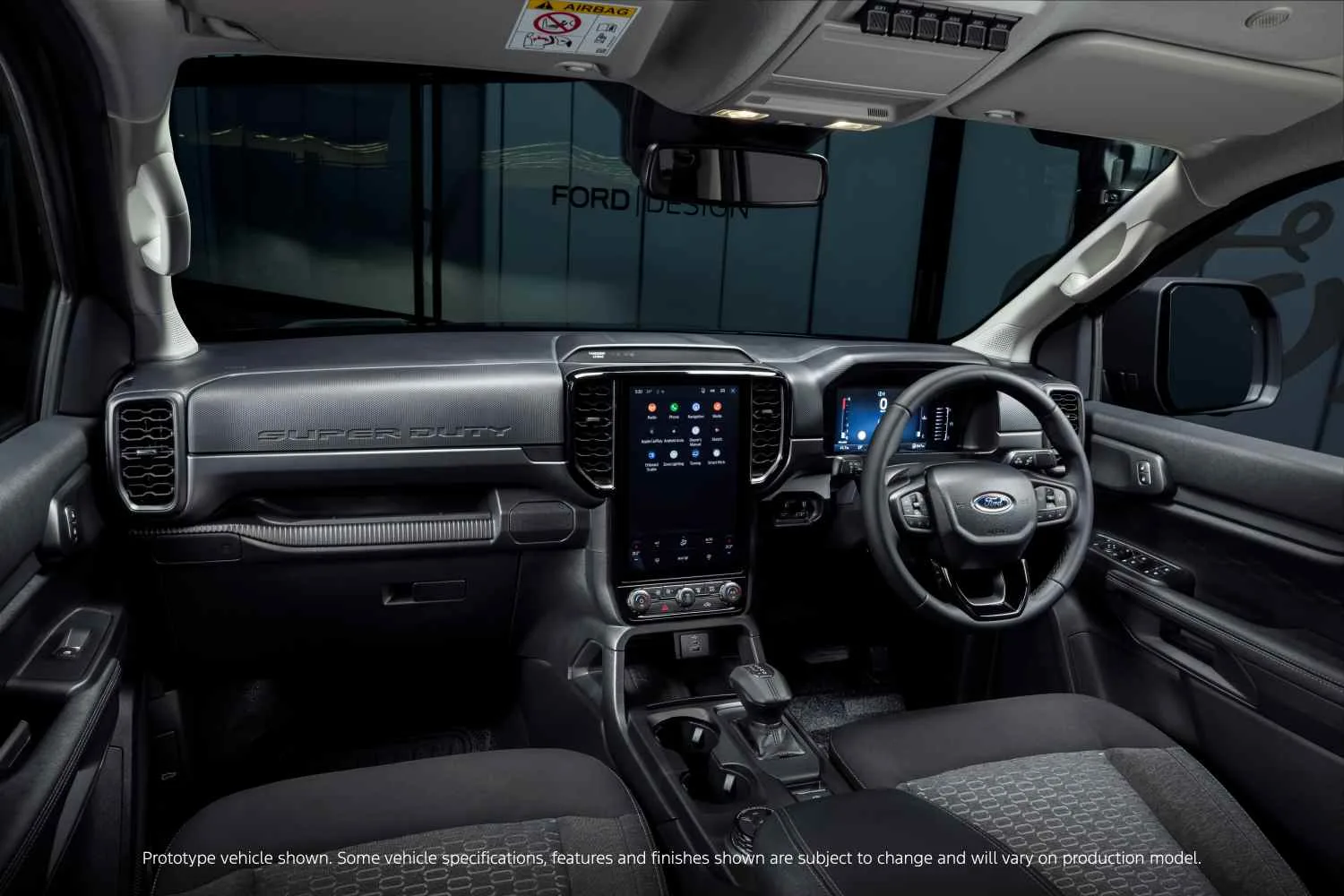 Ford Ranger Super Duty _Driver Comfort_Interior front