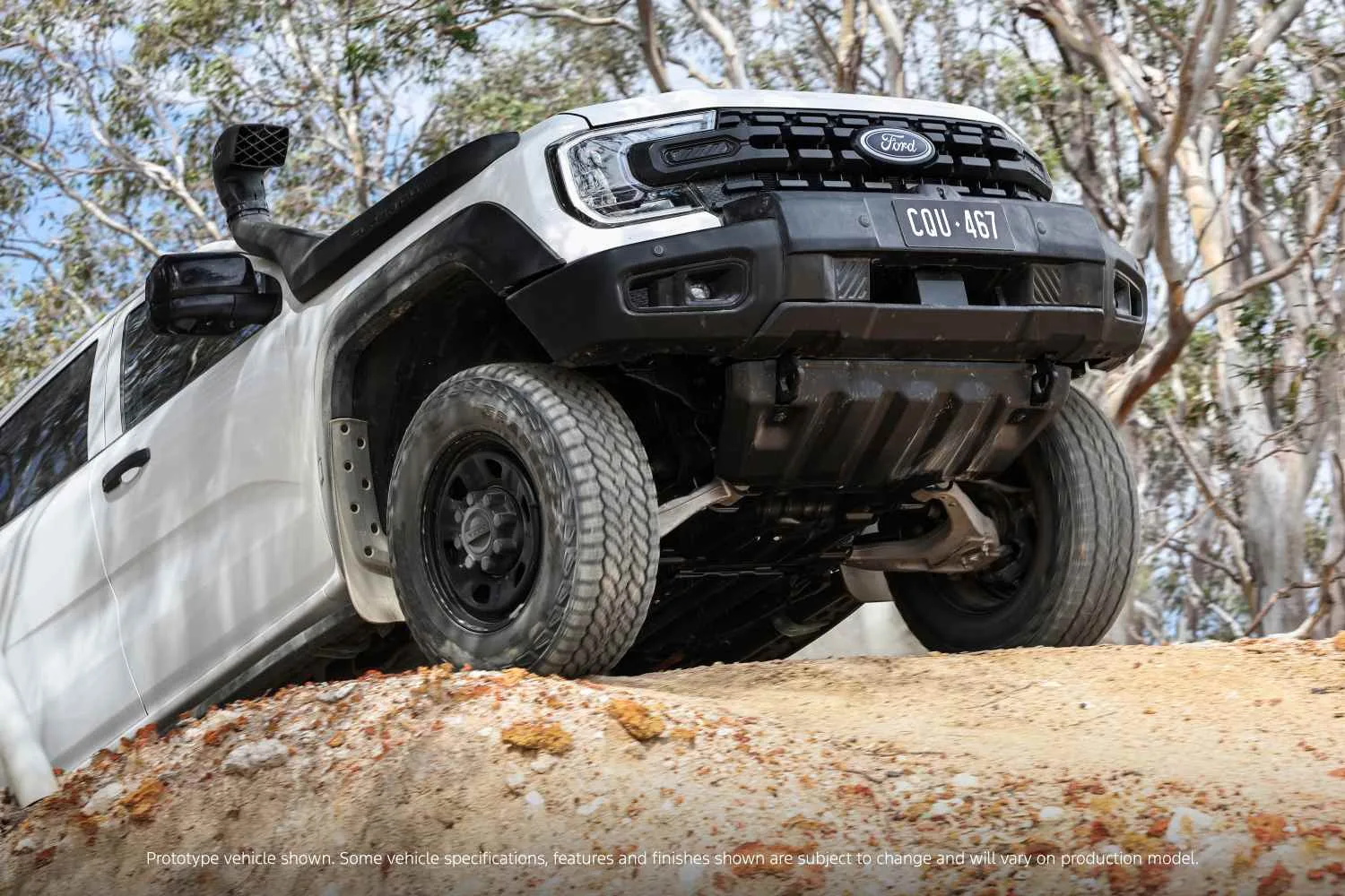 Ford Ranger Super Duty underbody protection