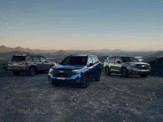 Sixth-gen Forester Group Shot_1