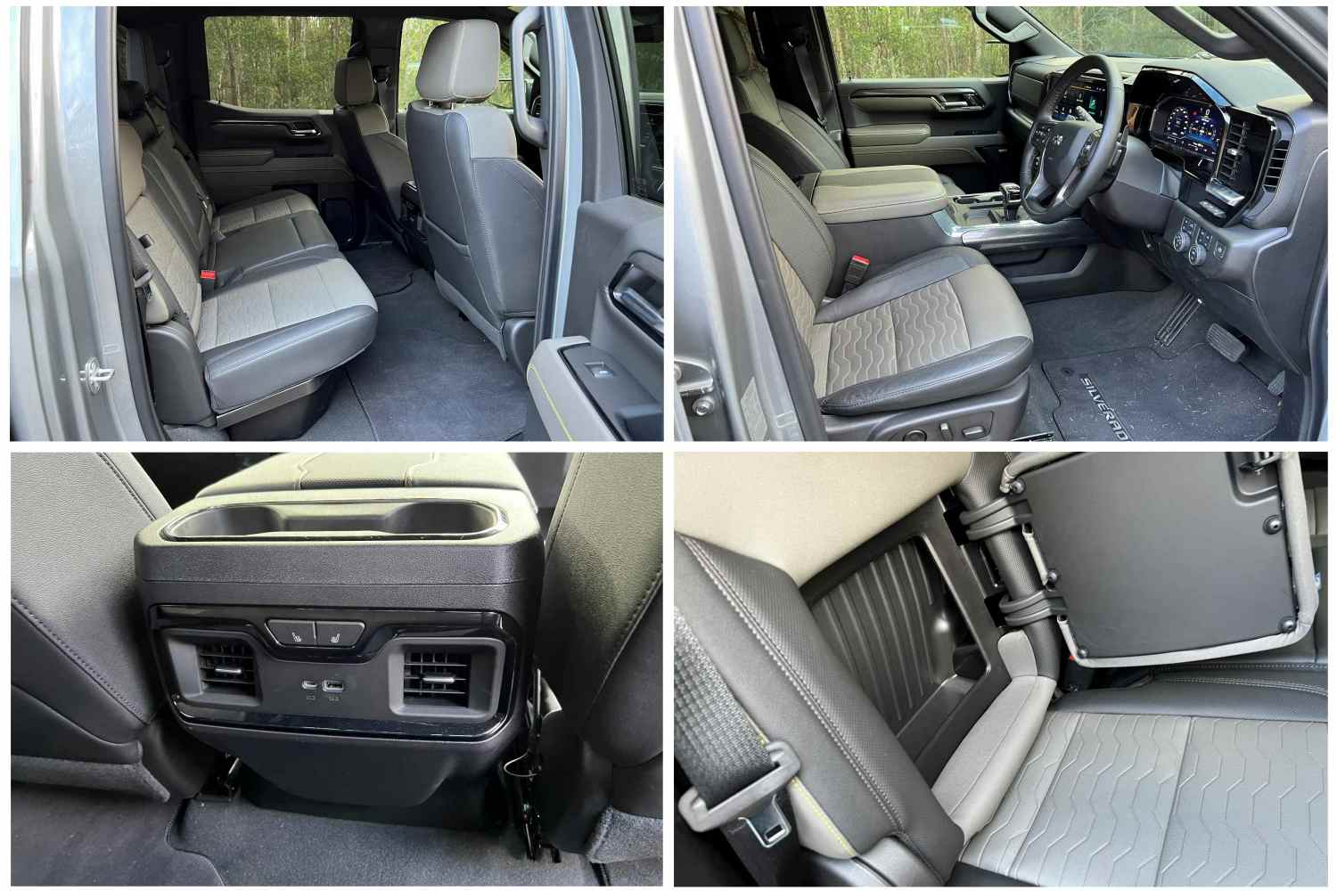 Chevrolet Silverado ZR2 interior collage 1