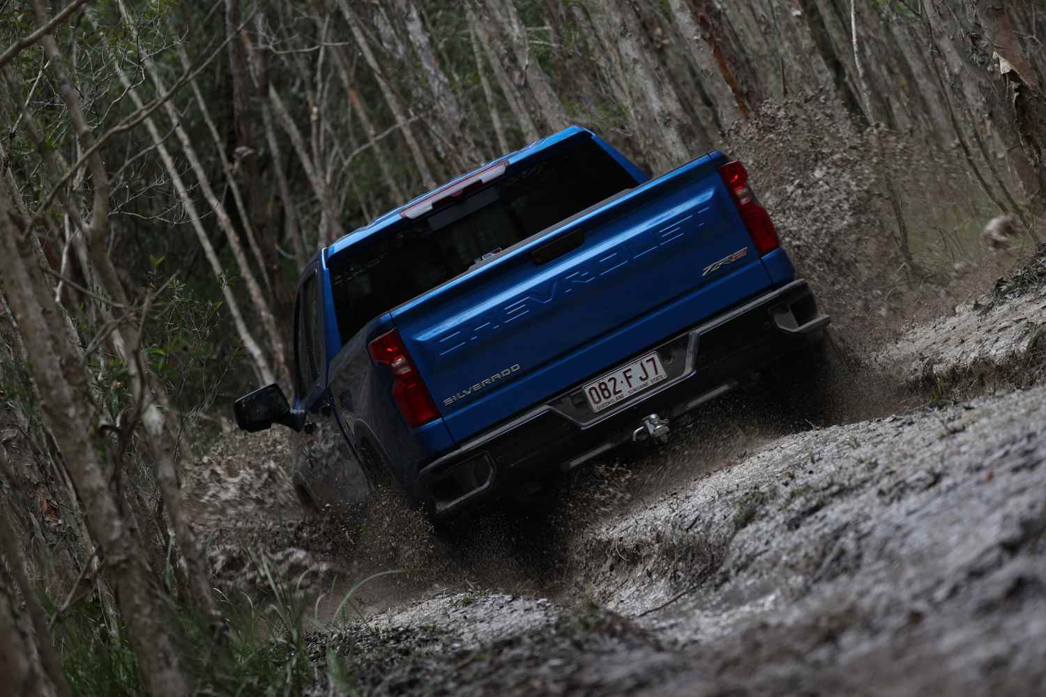 Chevrolet Silverado ZR2 suspension testing 1