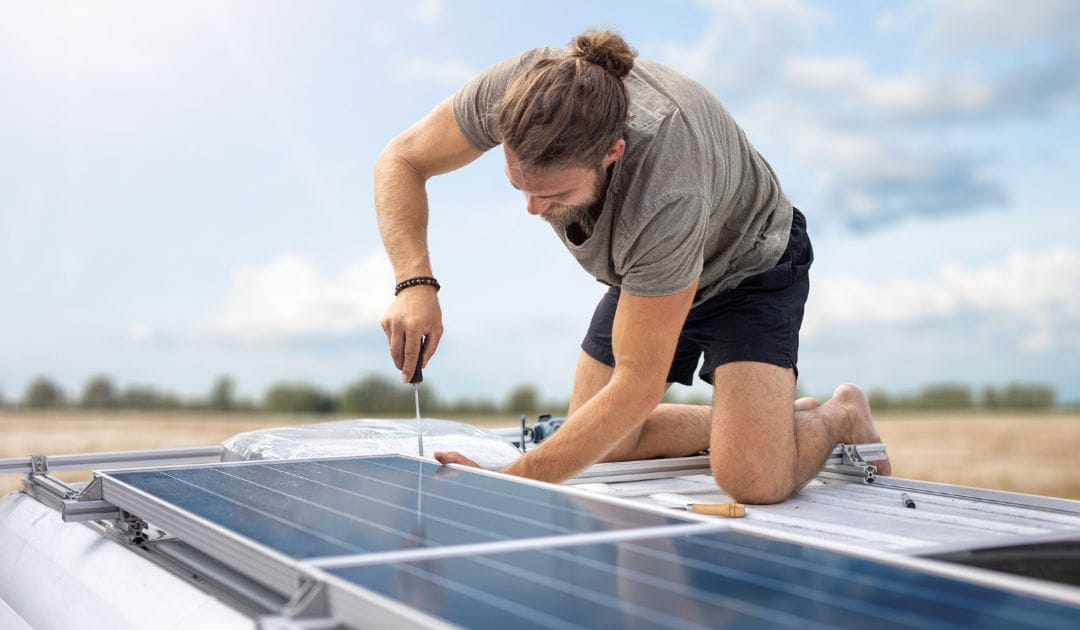Installing RV Solar Panels for Off Grid
