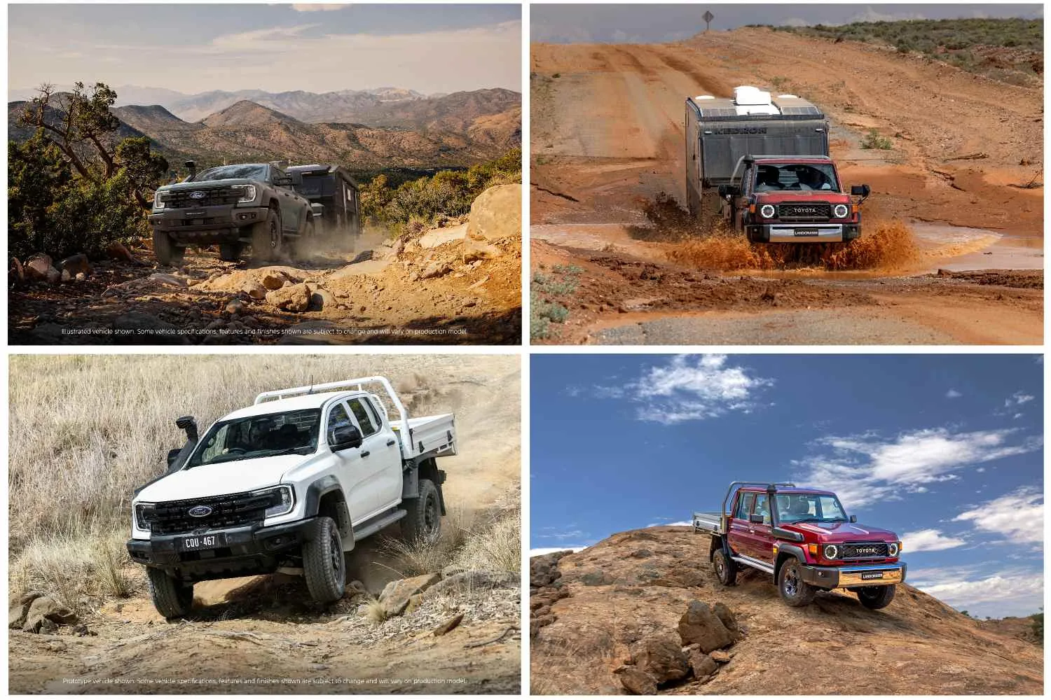 Super Duty VS LandCruiser Ute