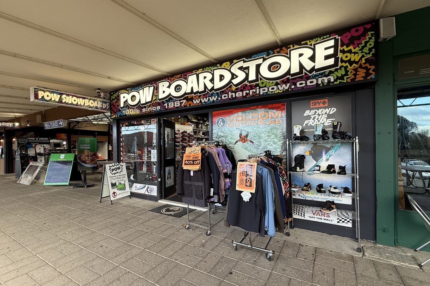 Cherri Pow Snowboard Store and Service Centre Jindabyne Exterior