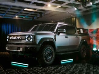 2026 Chery Stockman PHEV Ute exterior front concept