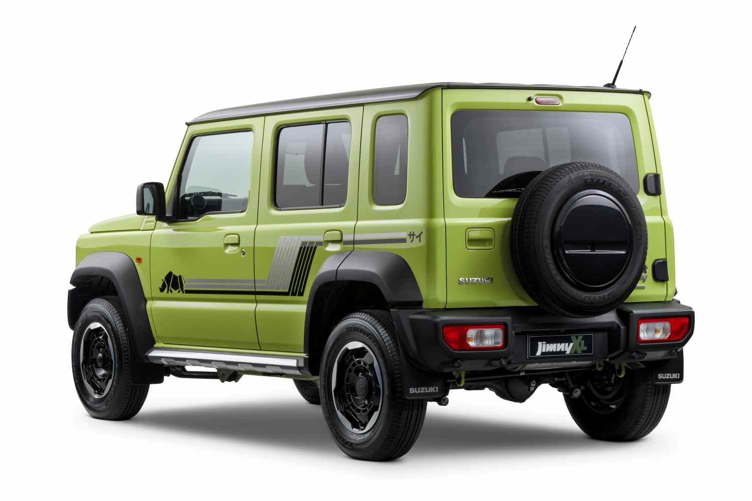 2026 Suzuki Jimny Rhino exterior rear quarter 1